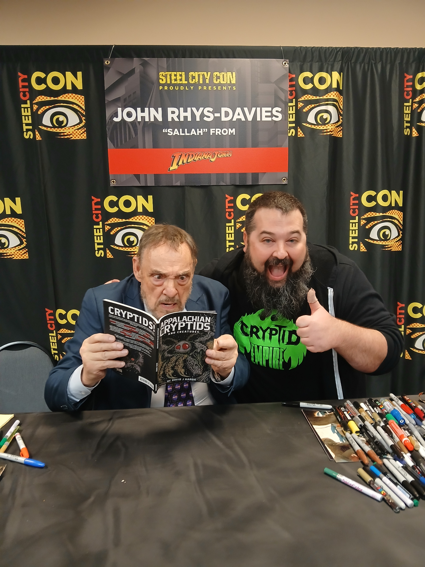 John Rhys-Davies - Cryptid Empire - with David J. Hardie