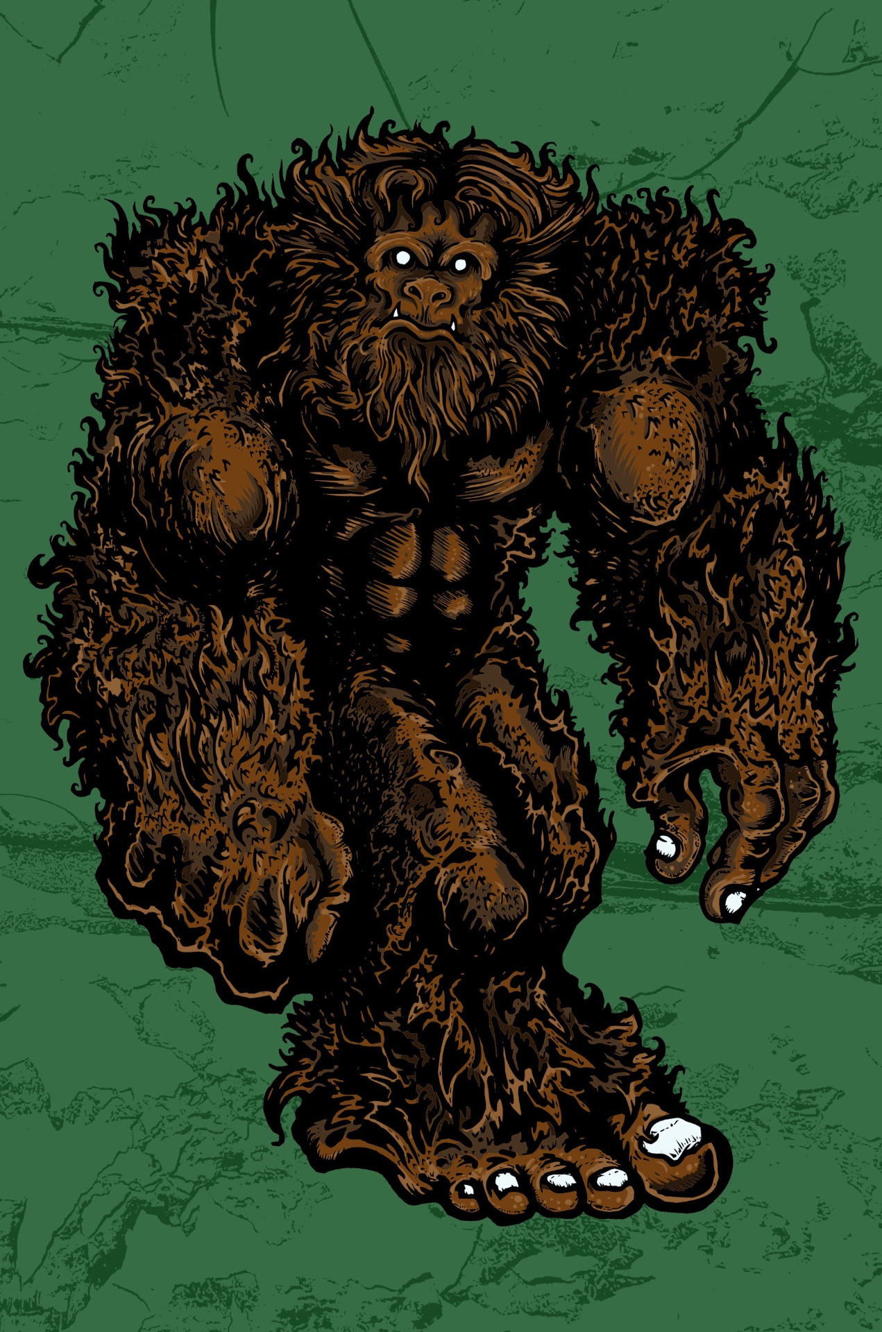 Sasquatch | Bigfoot Cryptid Folklore & Art – Cryptid Empire